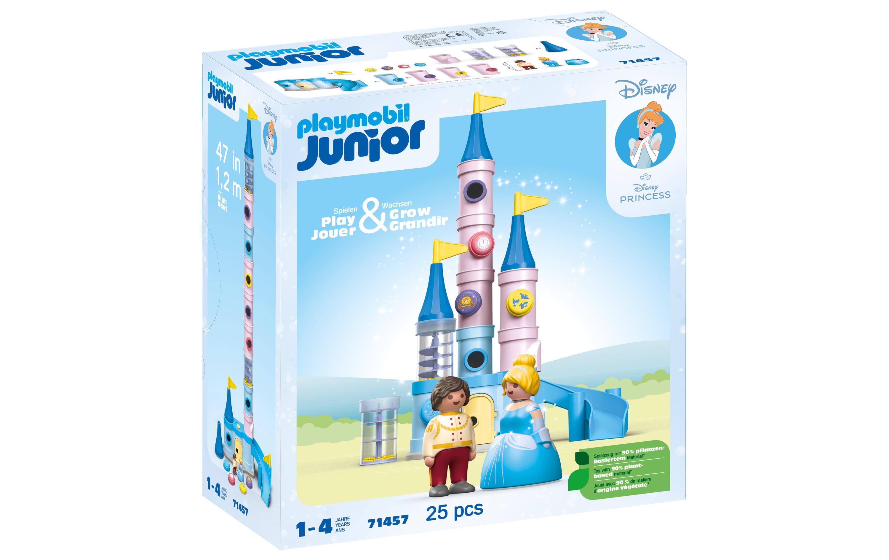 Junior & Disney: Cinderellas Schloss 71457XXL Stapelset, inspiriert von Disneys «Cinderella»
