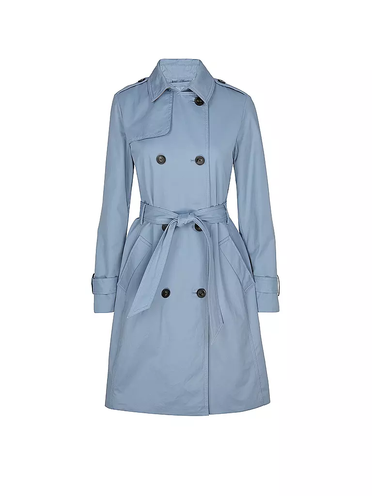 S.OLIVER Trenchcoat blau