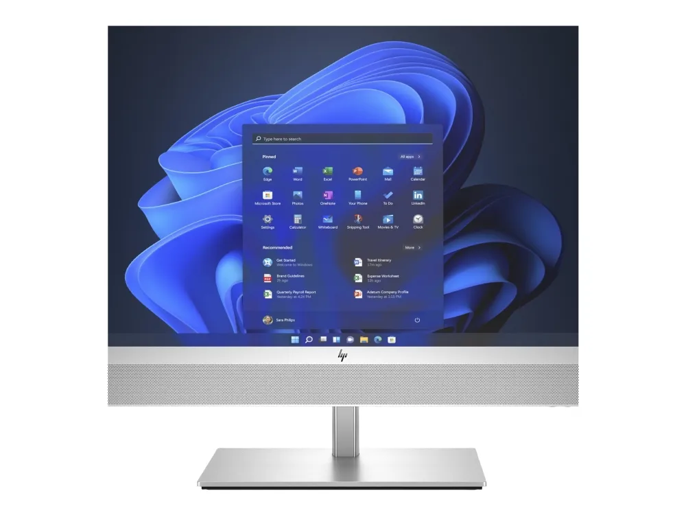 HP EliteOne 870 G9 - Alt-i-én Core i7 i7-14700 / op til 5.4 GHz - vPro Enterprise - RAM 32 GB - SSD 512 GB - NVMe - UHD Graphics 770 - Gigabit Ethernet, IEEE 802.11ax (Wi-Fi 6E), Bluetooth 5.3 - Win 11 Pro - skærm: LED 27