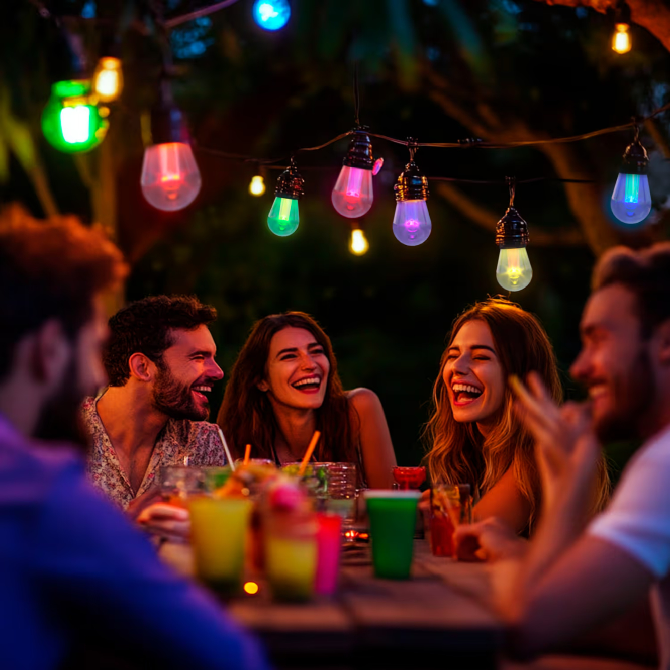 CALEX PARTY LIGHTS NR. 2 - 10-LICHTS, RGBIC & CCT