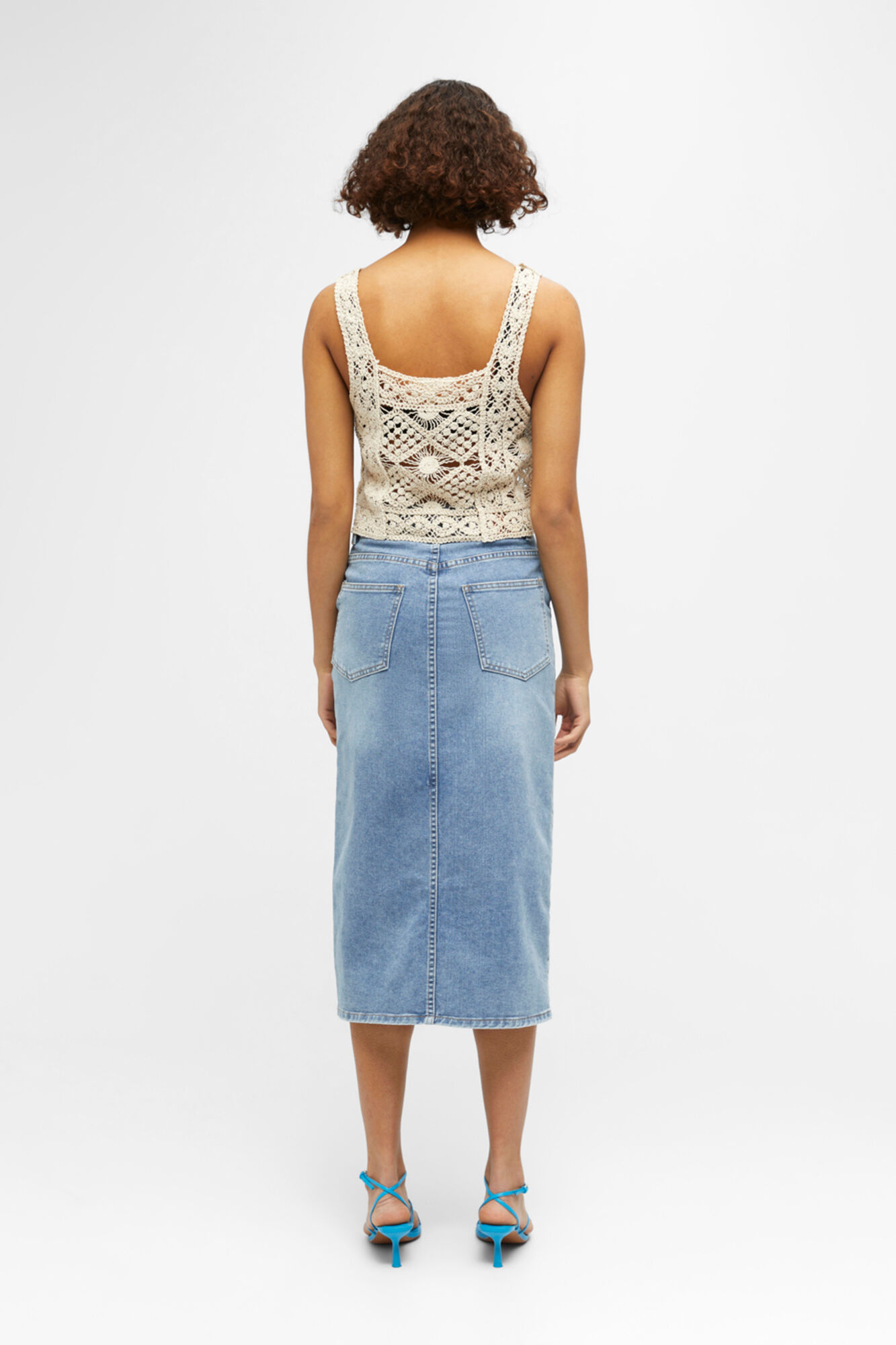 Blusa sem mangas - Cinza