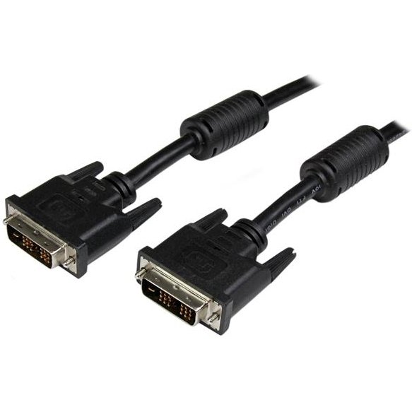 StarTech.com Câble DVI-D Single Link de 5m - Cordon DVI vers DVI pour écran numérique - M/M - 1920x1200