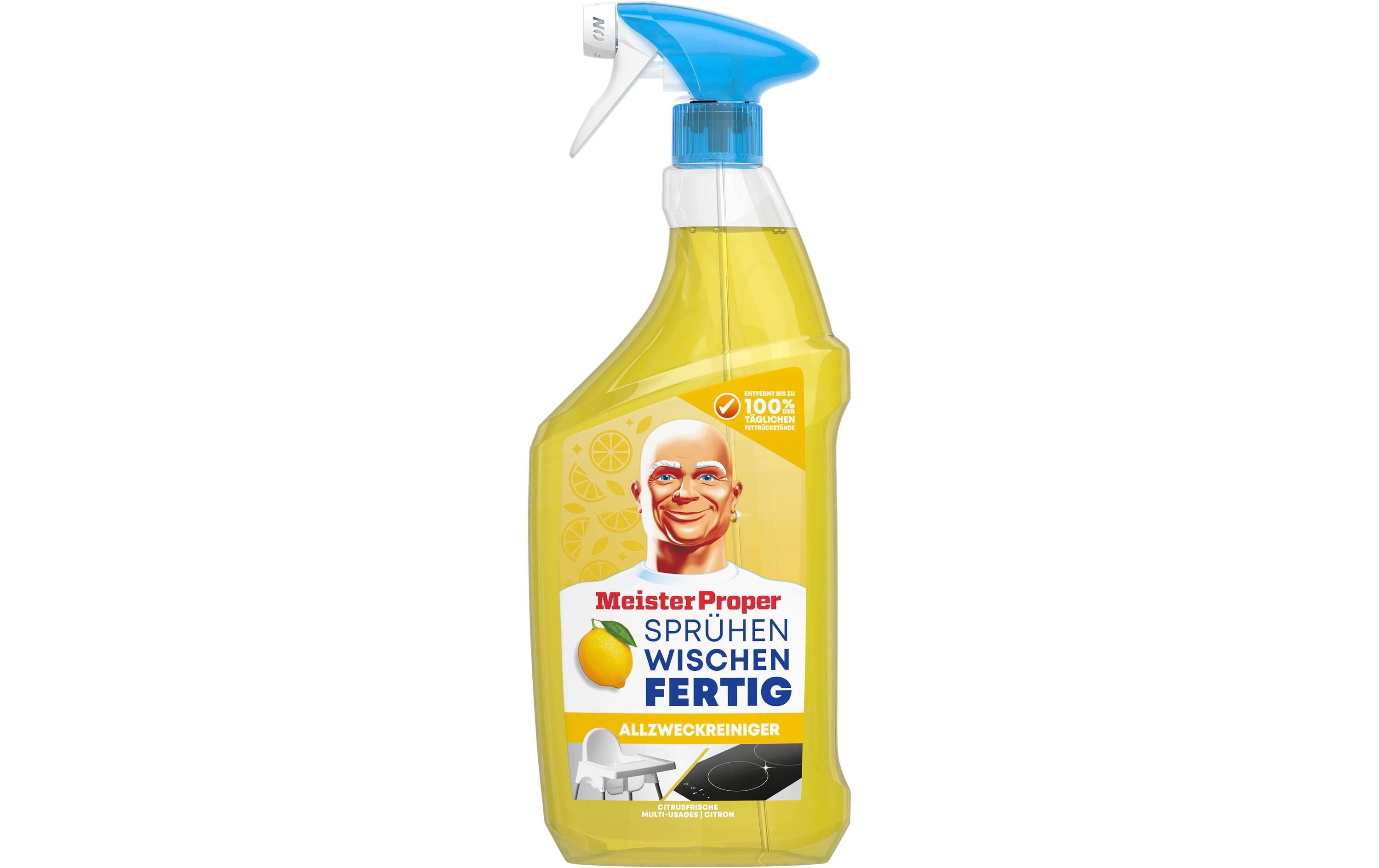 Sprühen-Wischen-Fertig Reinigungsspray Citrusfrische 800 mlReinigungsspray für alle glatten Flächen