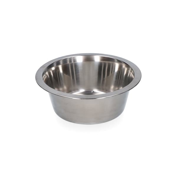 Mat- eller drikkeskål rustfritt stål 750ml Ø 16cm