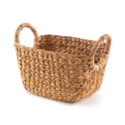 Panier de rangement en jacinthe d'eau Caracas