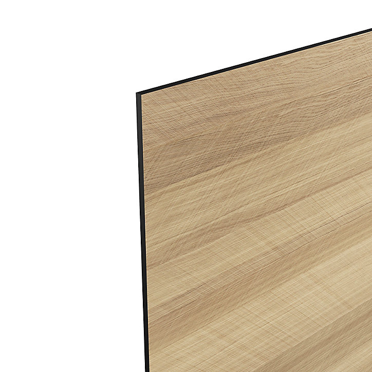 Crédence de cuisine chevron chêne GoodHome Berberis l. 200 cm x H. 60 cm x Ep. 10 mm