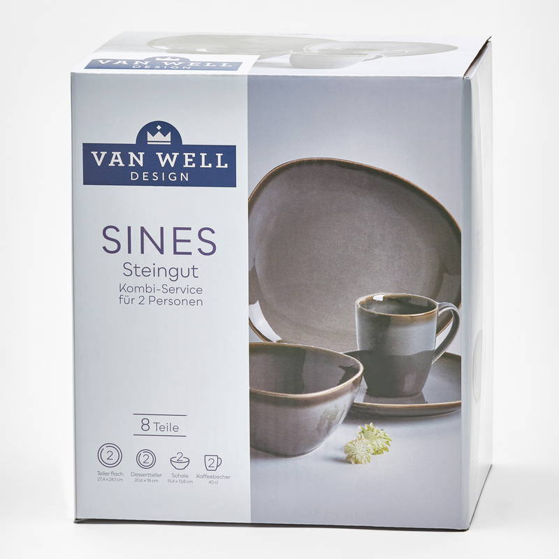 Van Well Kombiservice 8-tlg. SINES
