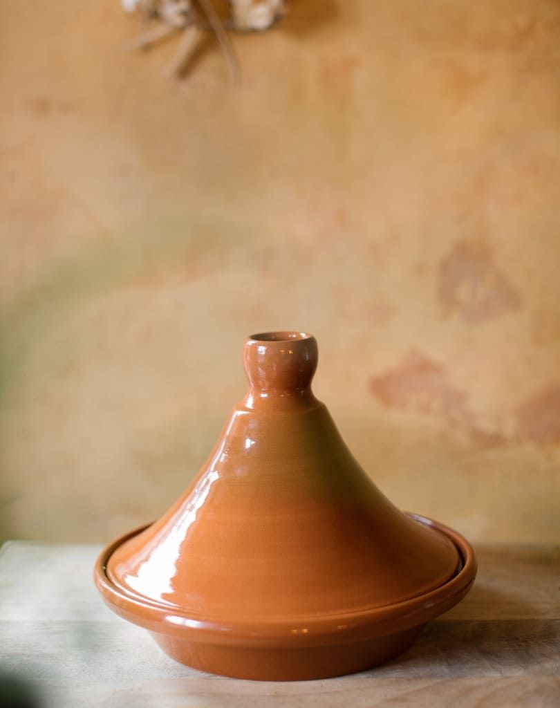 Tajine, rood aardewerk, 2-4 personen,  Ø 24 cm