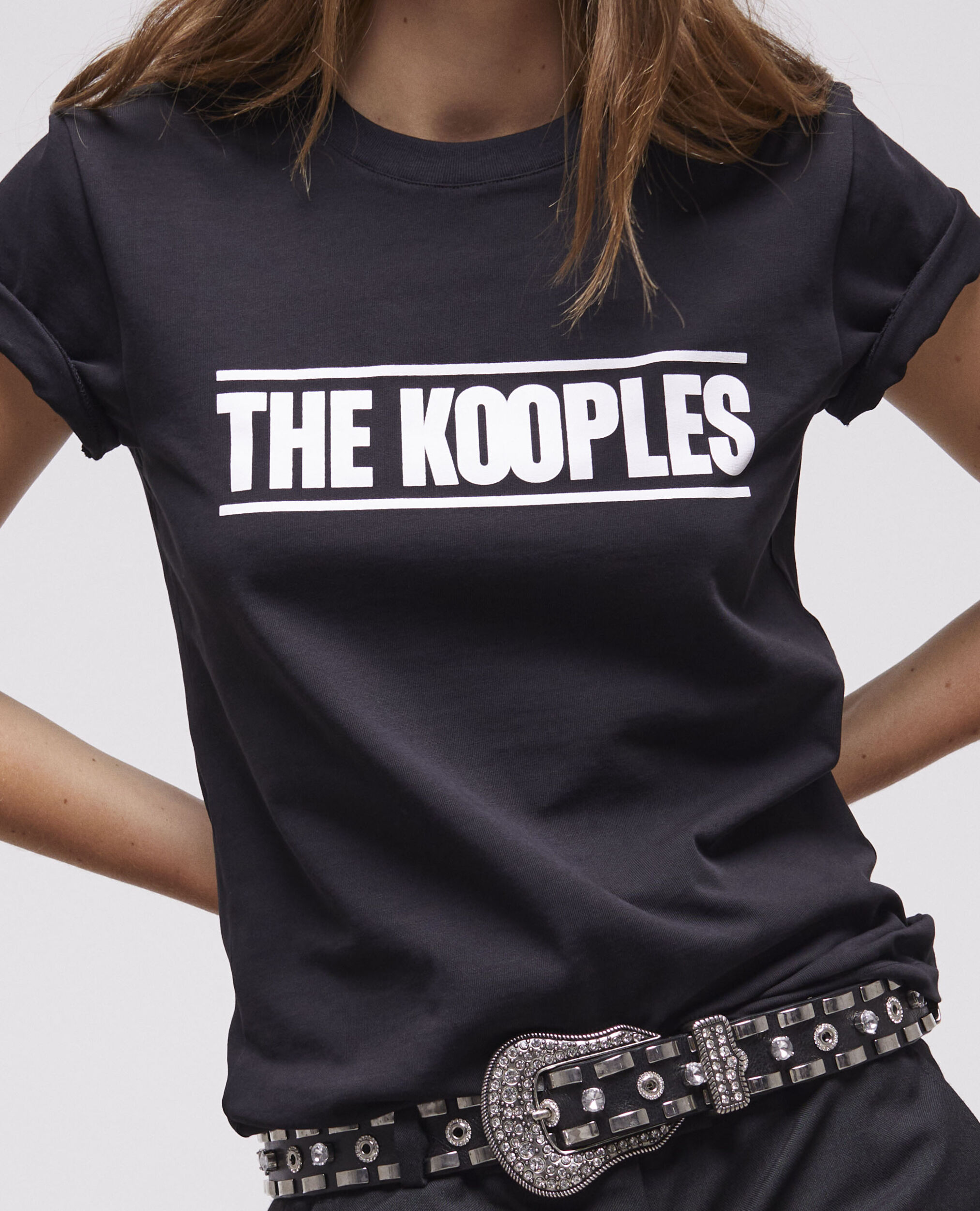 T-shirt logo The Kooples noir