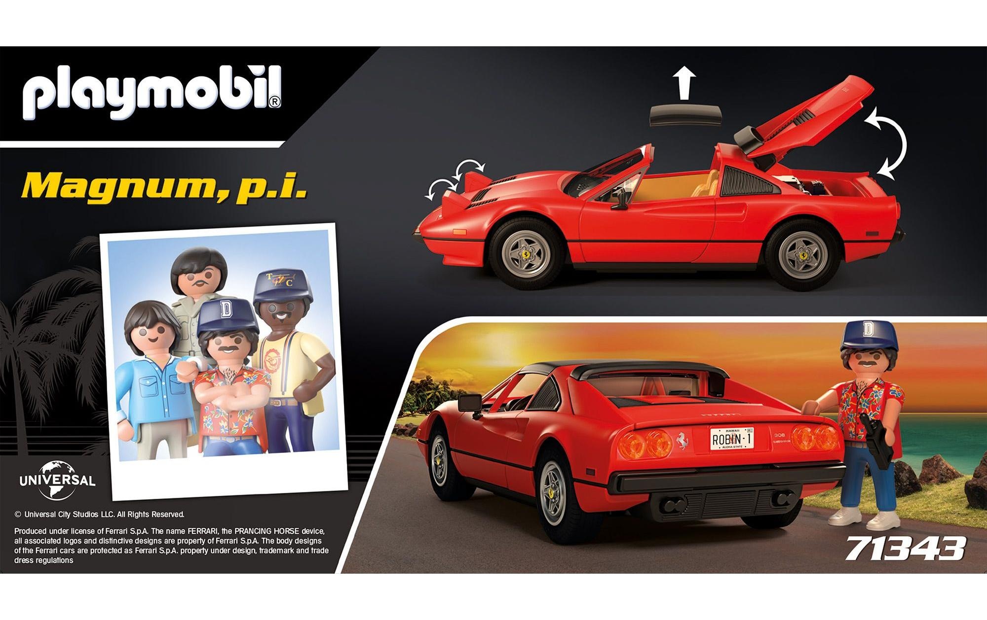 Playmobil® Spielbausteine »Ferrari 308 GTS Quattrovalvole 71343«