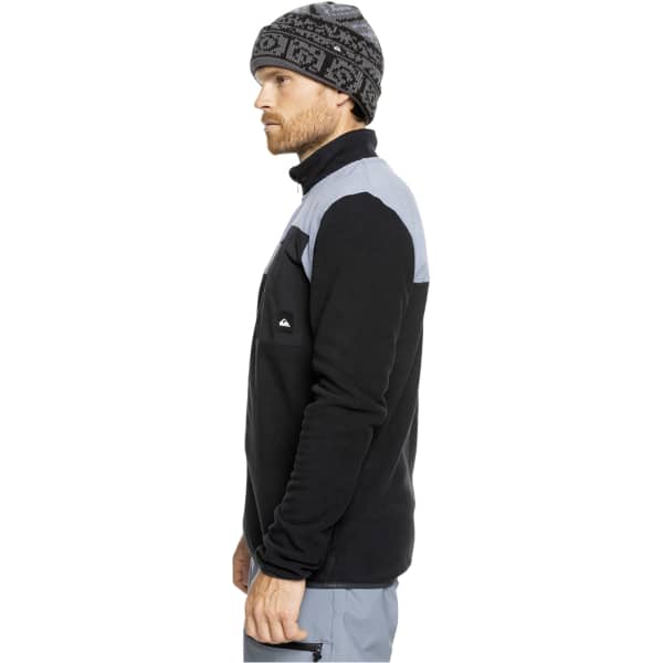 Veste polaire QUIKSILVER AKER FZ FLEECE TRUE BLACK