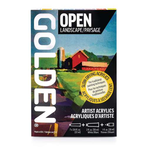 GOLDEN OPEN Acrylfarben Landscape-Set