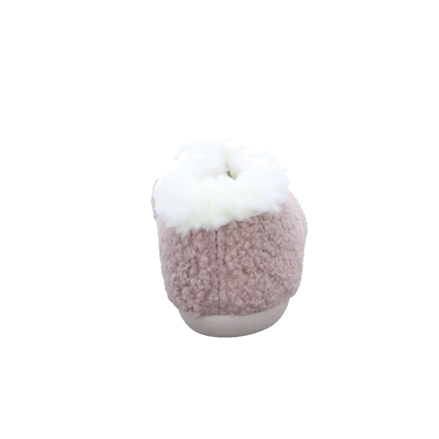 VAN DER LAAN Hausschuh Rosa Textil