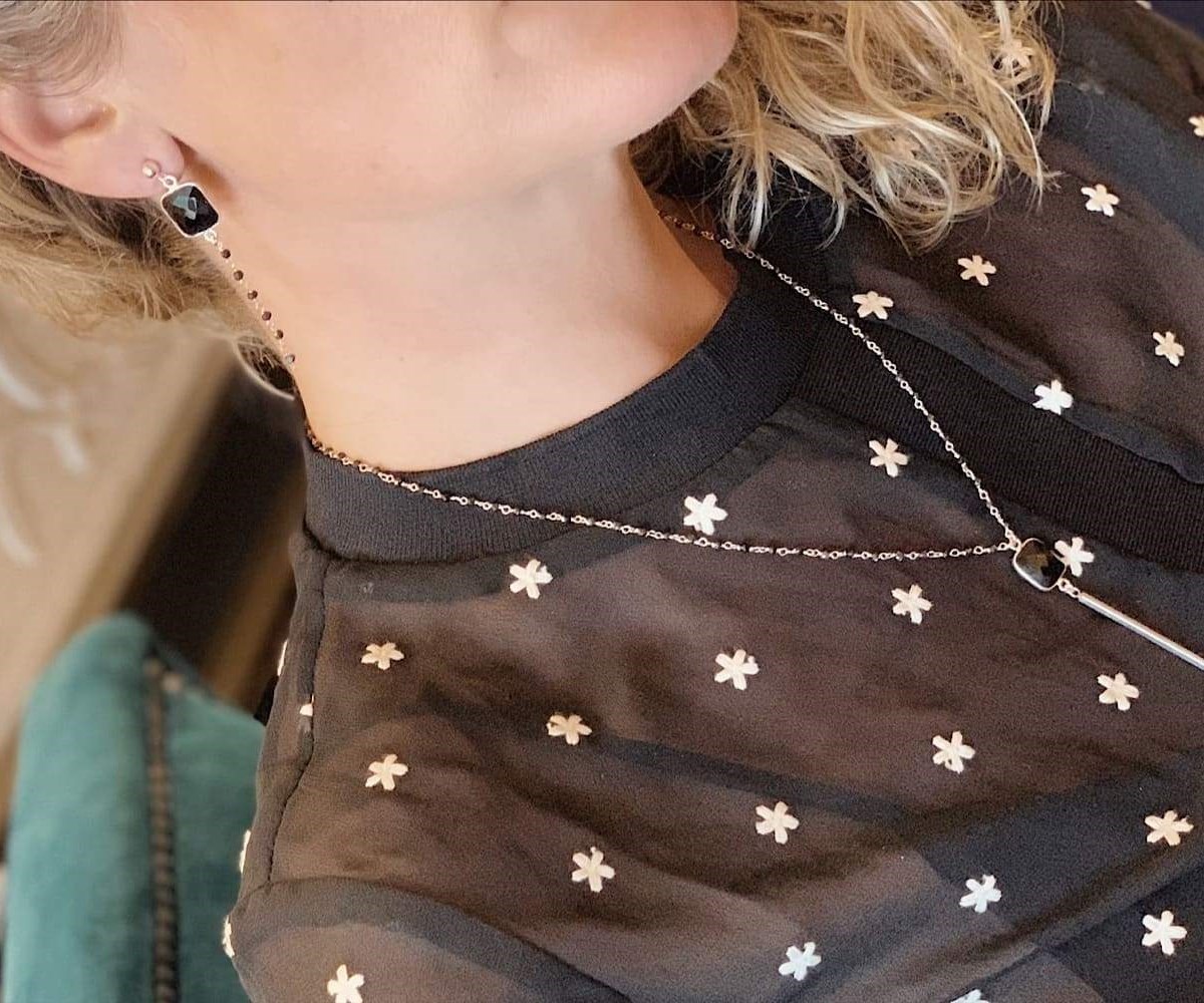 Boucles d'oreilles Halasana Argent