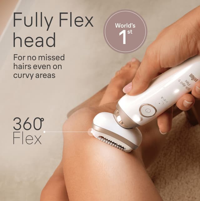 Braun Silk-épil 9 Flex epilator SES90413D (hvid)