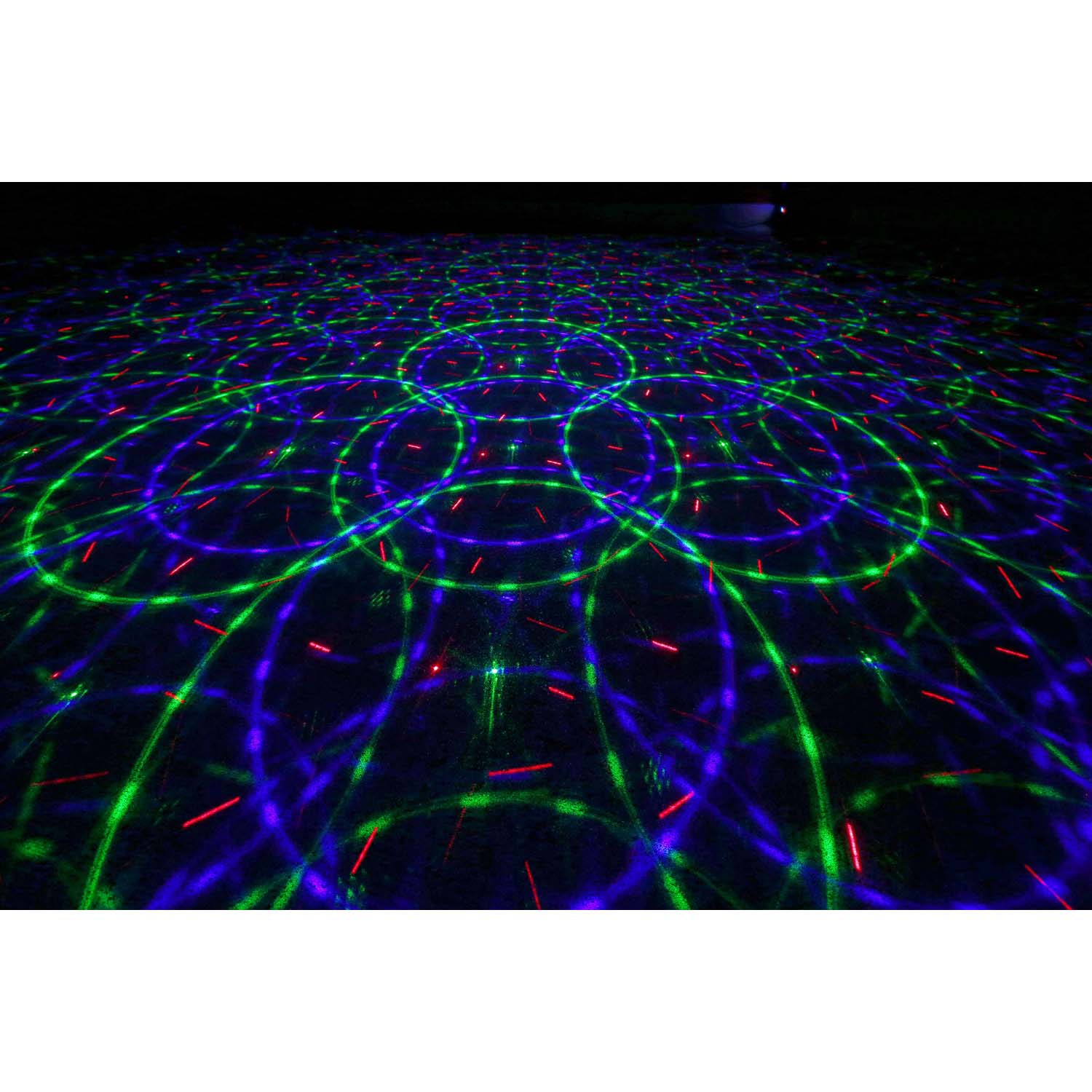 BeamZ BIANCA RGB Double Laser GOBO 330mW