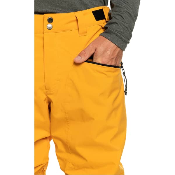 Pantalon snowboard QUIKSILVER BOUNDRY PT MINERAL YELLOW