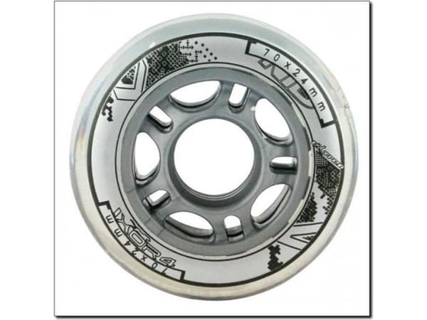 Nils Extreme PU 70x24 82A sorteringshjul (4 stk) (16-30-002)
