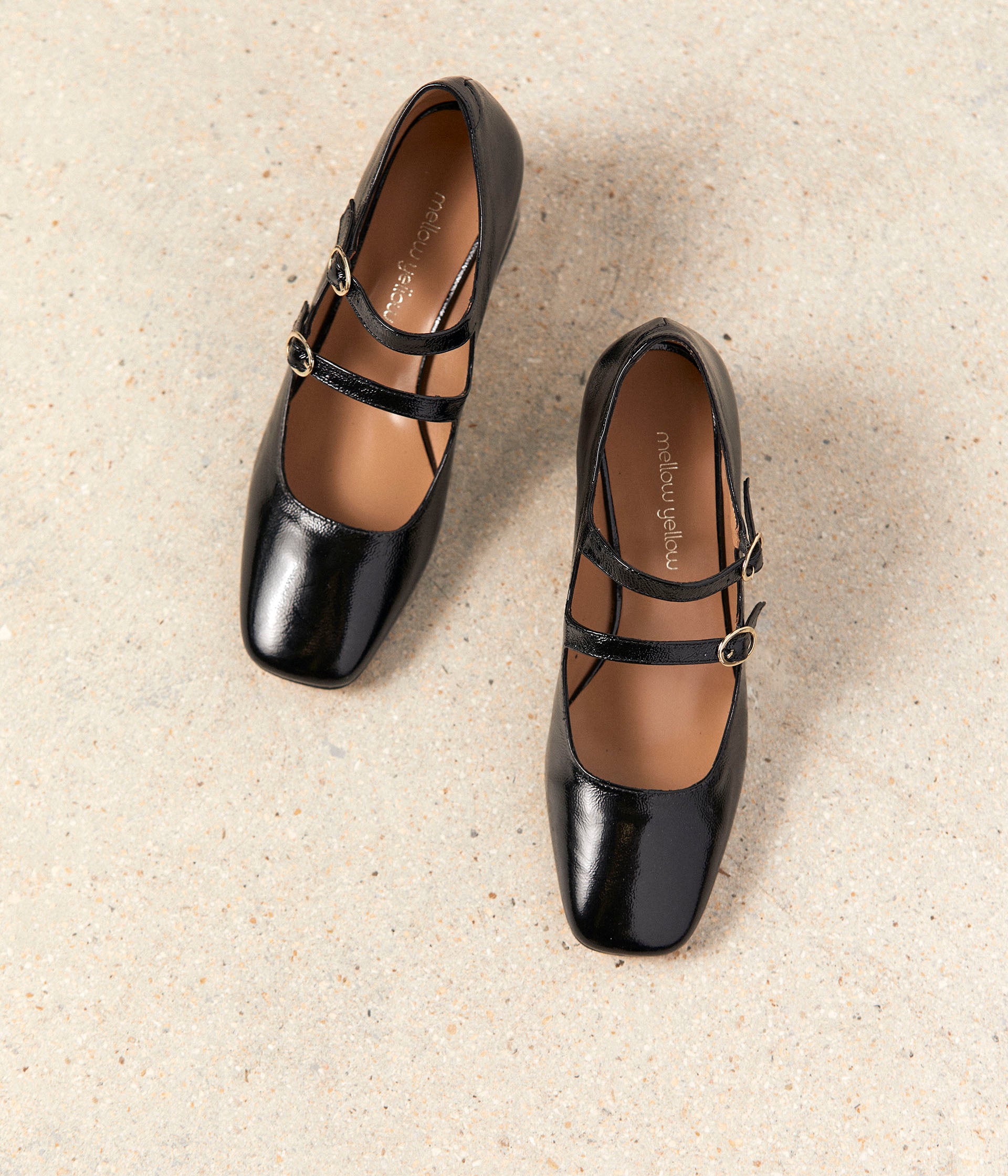 Babies cuir verni Irving