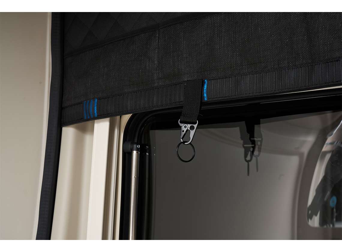 Hindermann Heck Unit Fiat Ducato 290-serie vanaf 2014 buscamper opbergvak - black