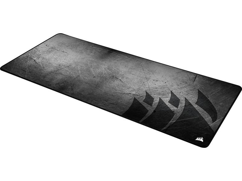 Corsair Gaming-Mausmatte MM350 PRO Extended XL Grau/Schwarz Spritzwassergeschütztes Premium-Gaming-Mauspad aus Stoff im XL-Format
