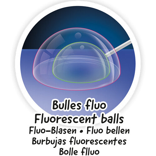 Buki glow in the dark en fluoriserende experimenten
