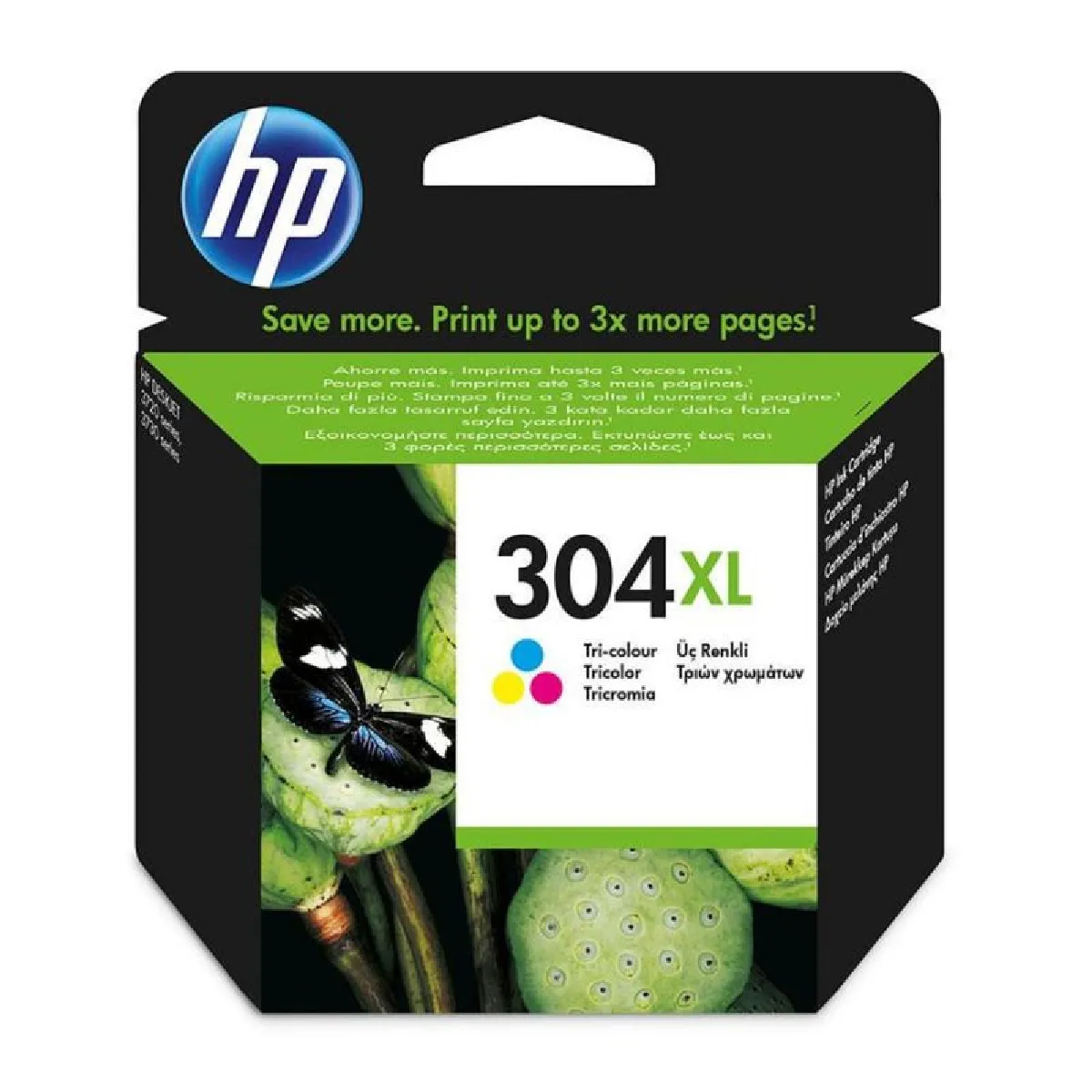 HP 304XL Cartouche d'encre couleurs - N9K07AE