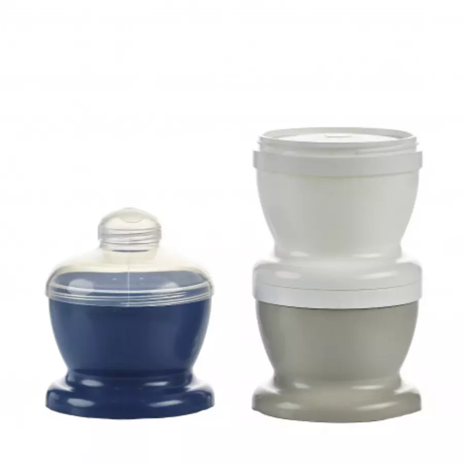 Thermobaby® Milchpulverportionierer mit Deckeln, ocean blue