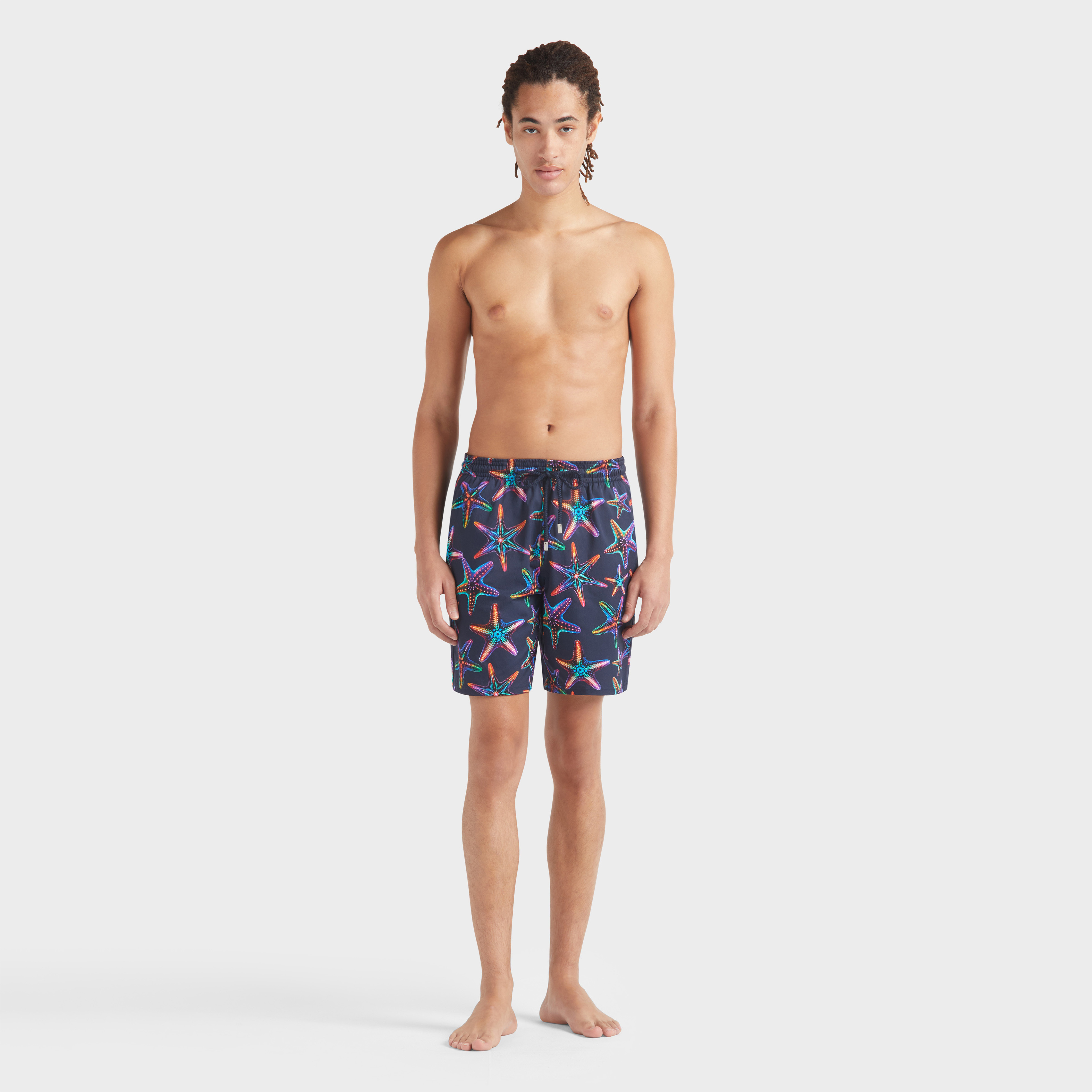 Maillot de bain long stretch homme Disco Stars