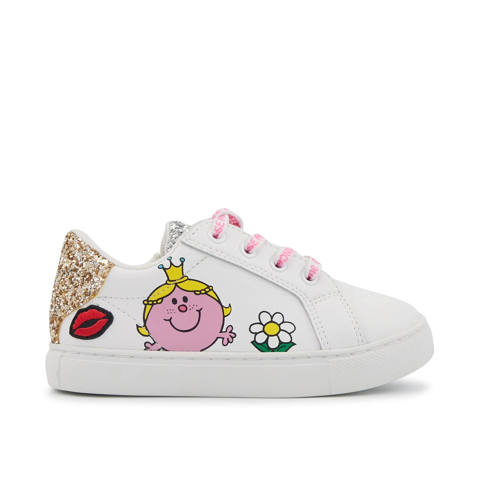 MINI SIMONE PRINCESSE - Sneakers en cuir | Blanc