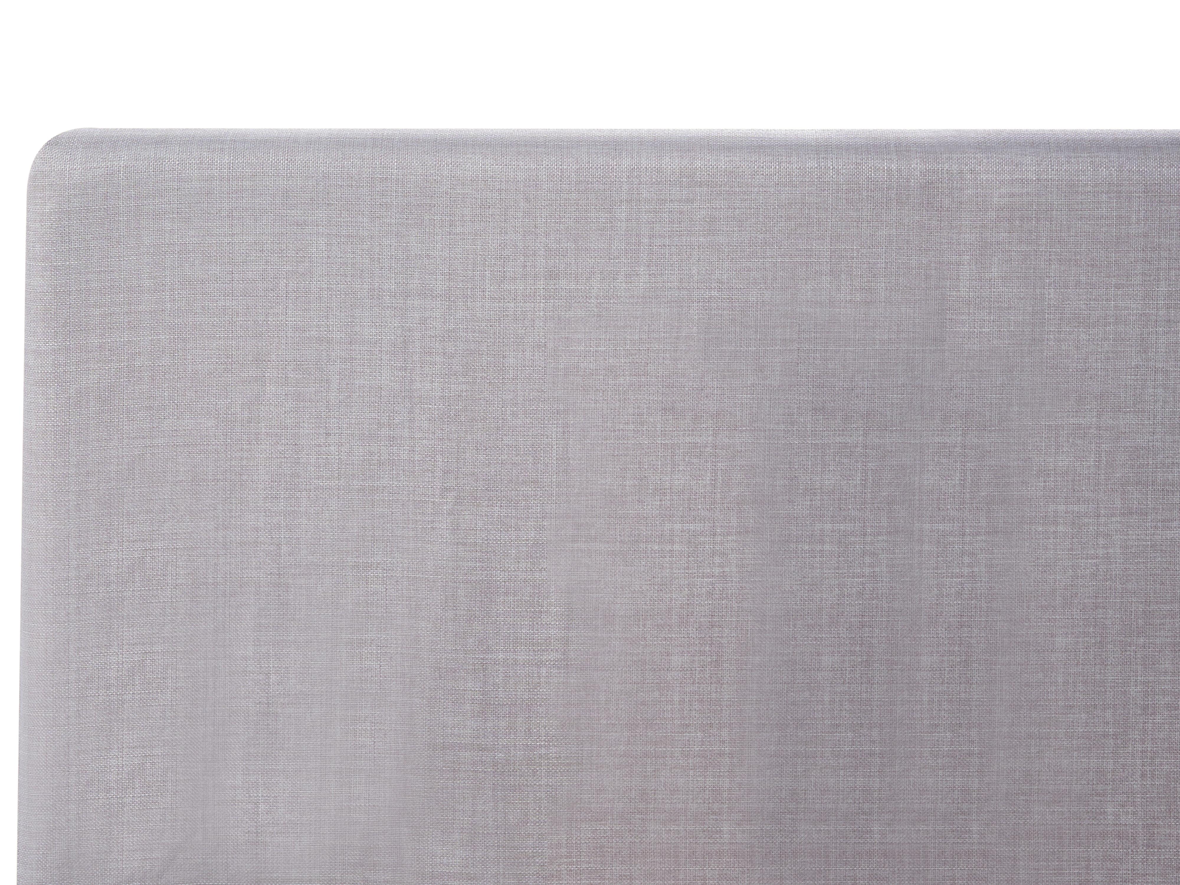 Bed Stof FITOU 120 x 200 cm Lichtgrijs