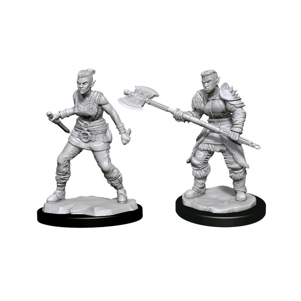 D&D Nolzur's Marvelous Unpainted Miniatures: Orc Barbarian Female
