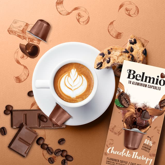 Belmio Chocolate Therapy kapsler til Nespresso (10 stk.)