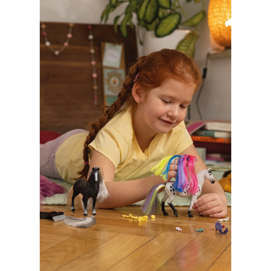 schleich® Haare Beauty Horses Rainbow 42654