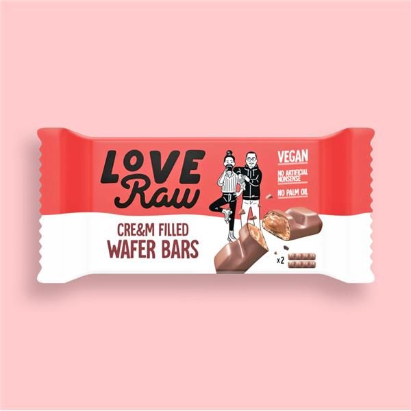 Wafers Com Recheio De Avelãs Cobertas Com Aroma A Chocolate