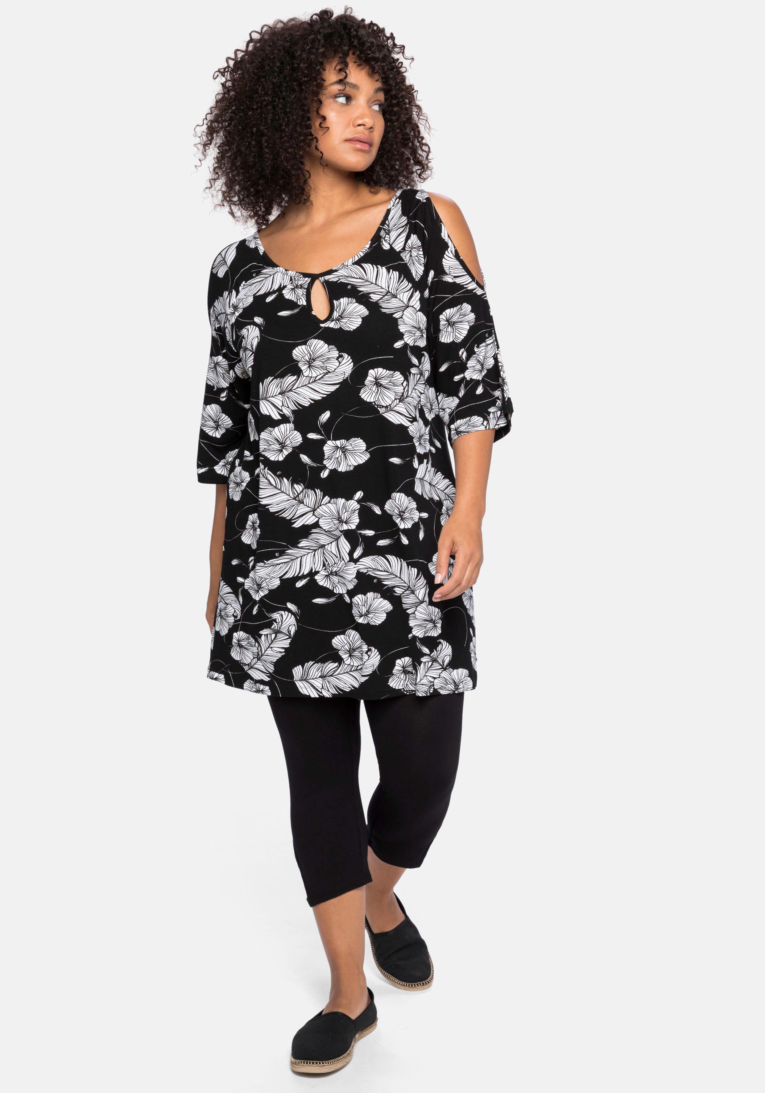 Set aus Longshirt und Caprileggings