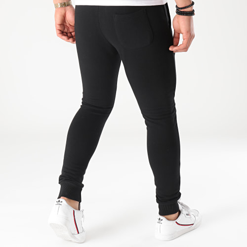 Pantalon Jogging Logo Noir Blanc