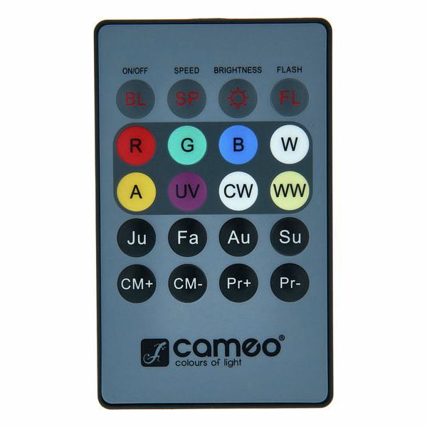 Cameo Flat PAR Can Remote