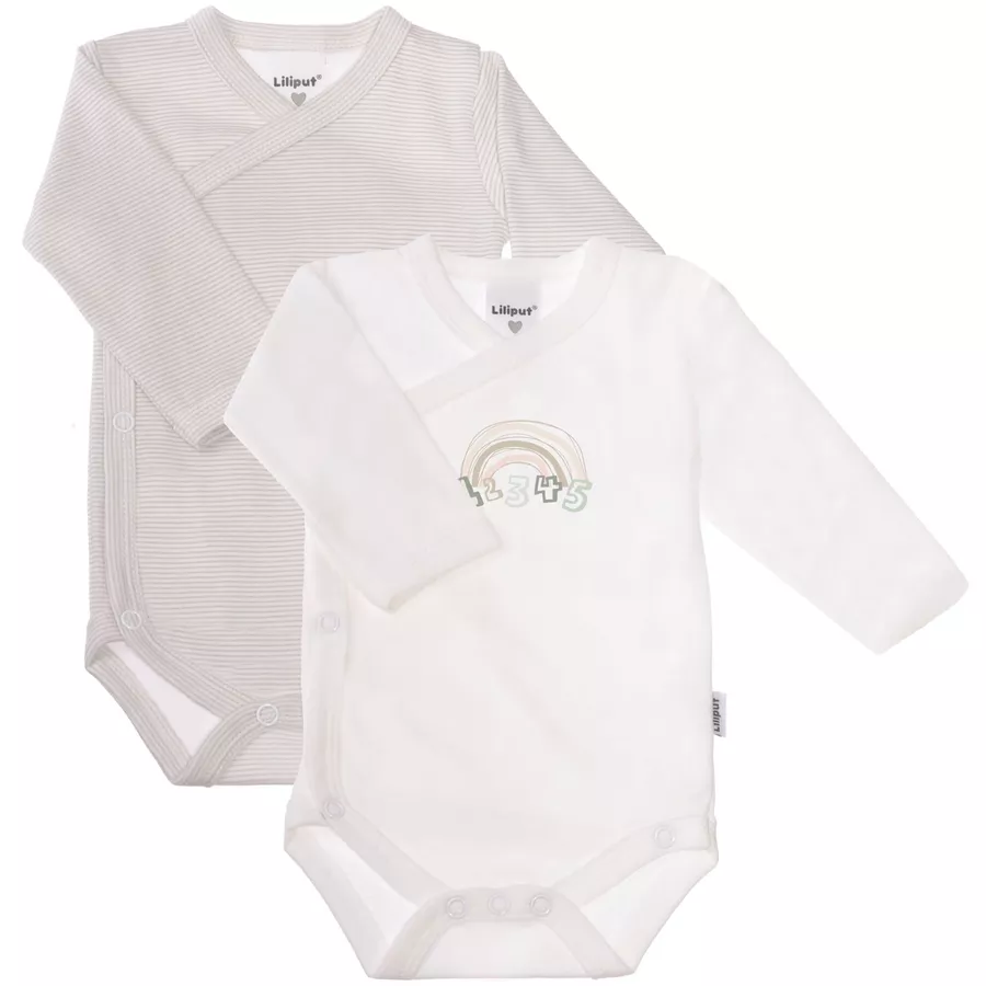 Liliput Wickelbody 2er Pack weiß