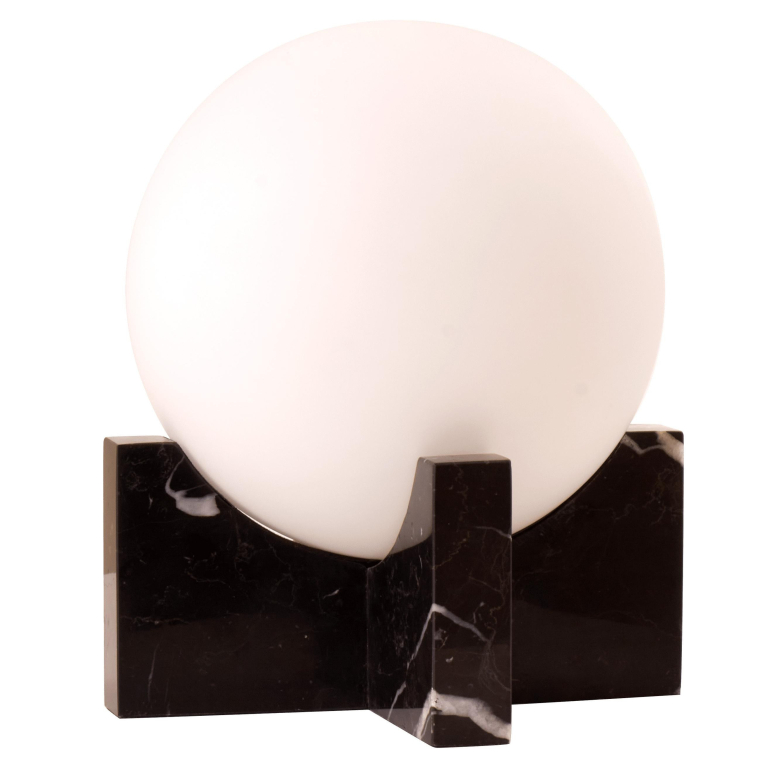 Frandsen Hito tafel/wandlamp marmer Black/White