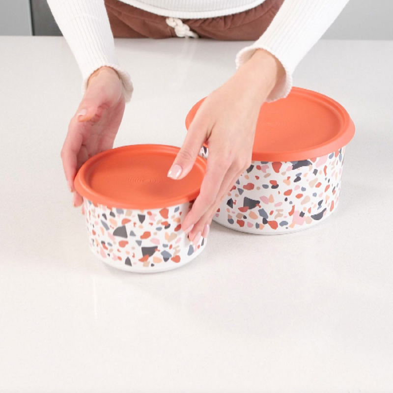 One Touch 960 ml Stapelbarer Vorratsbehälter für die Küche