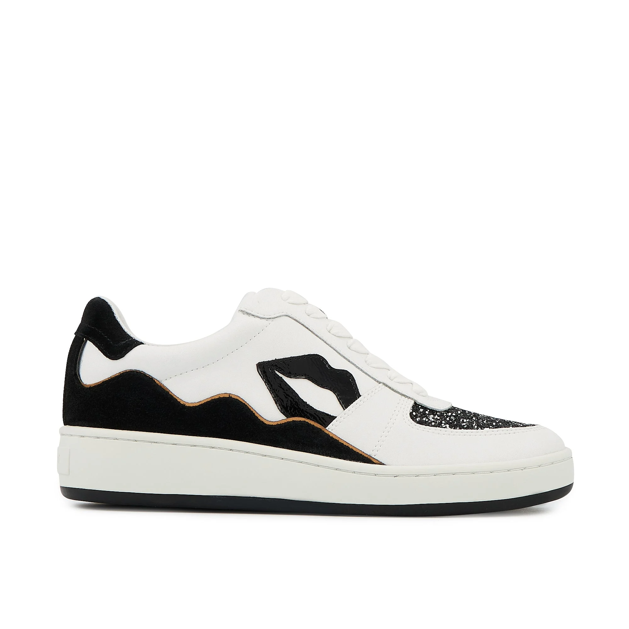 LOULOU - Sneakers en cuir | Noir