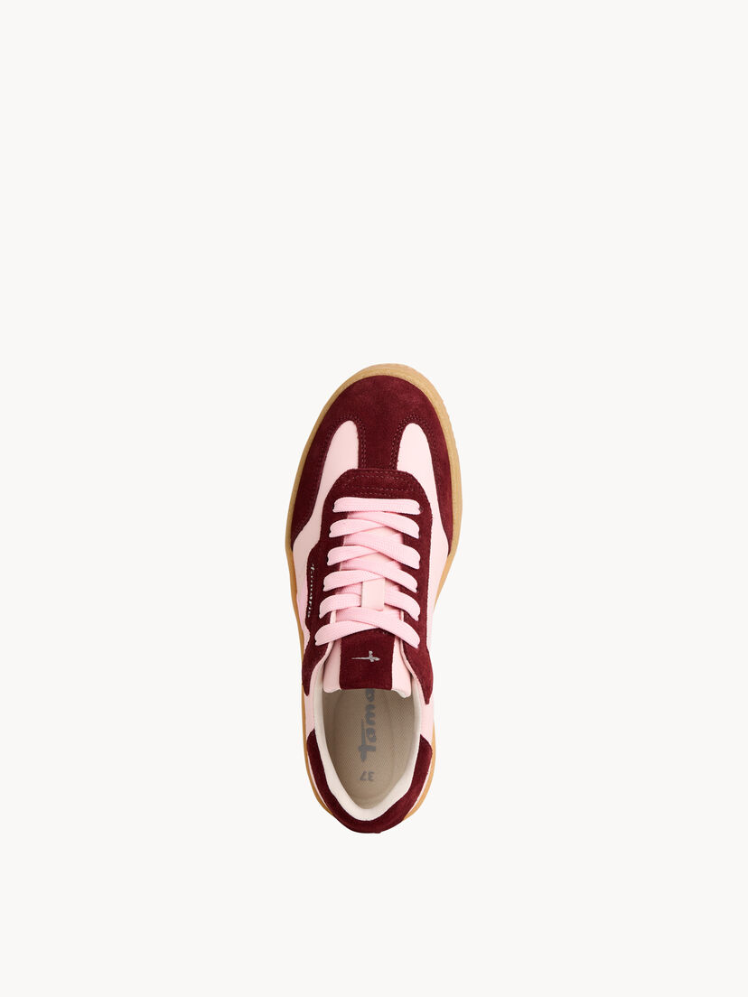Leren Sneaker - roze
