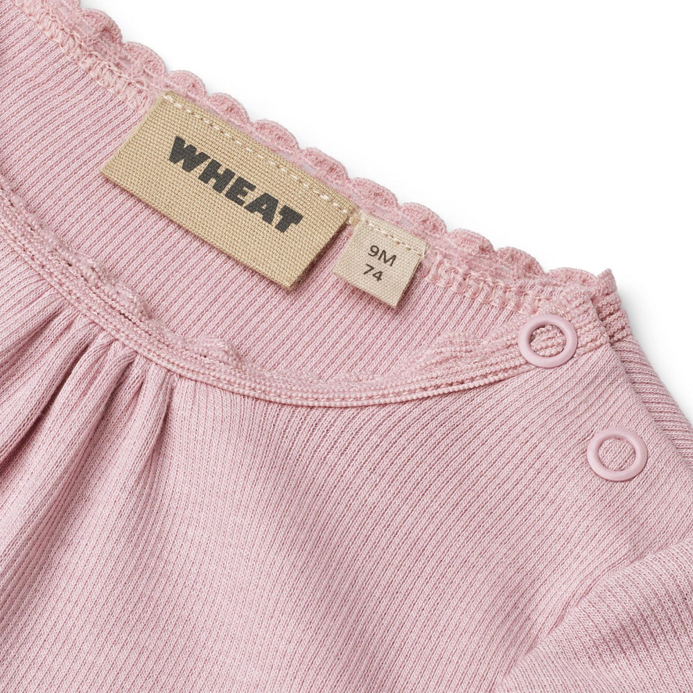 Køb Wheat Lavender Mist Rib Body L/S Lotta