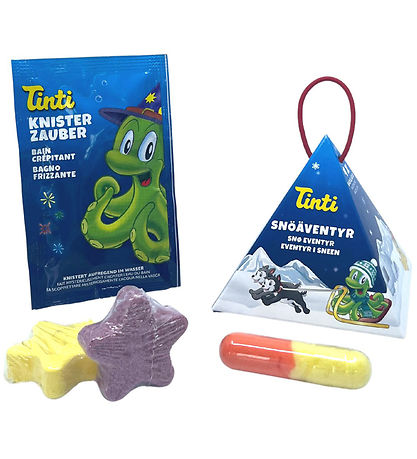 Tinti Christbaumkugel - 4er-Pack - Schneeabenteuer