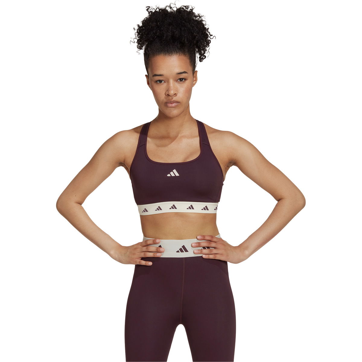 adidas Techfit Power Medium Support Sports BH Dame