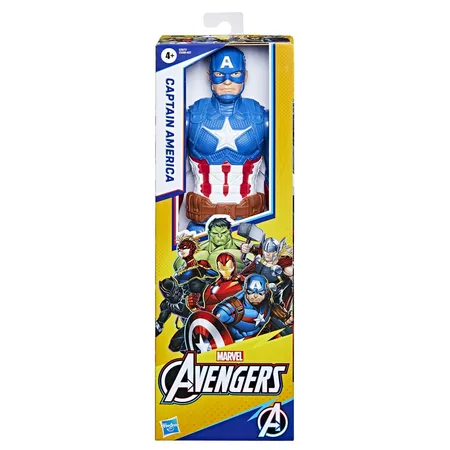 Hasbro Titan Hero Figur Captain America, 30 cm