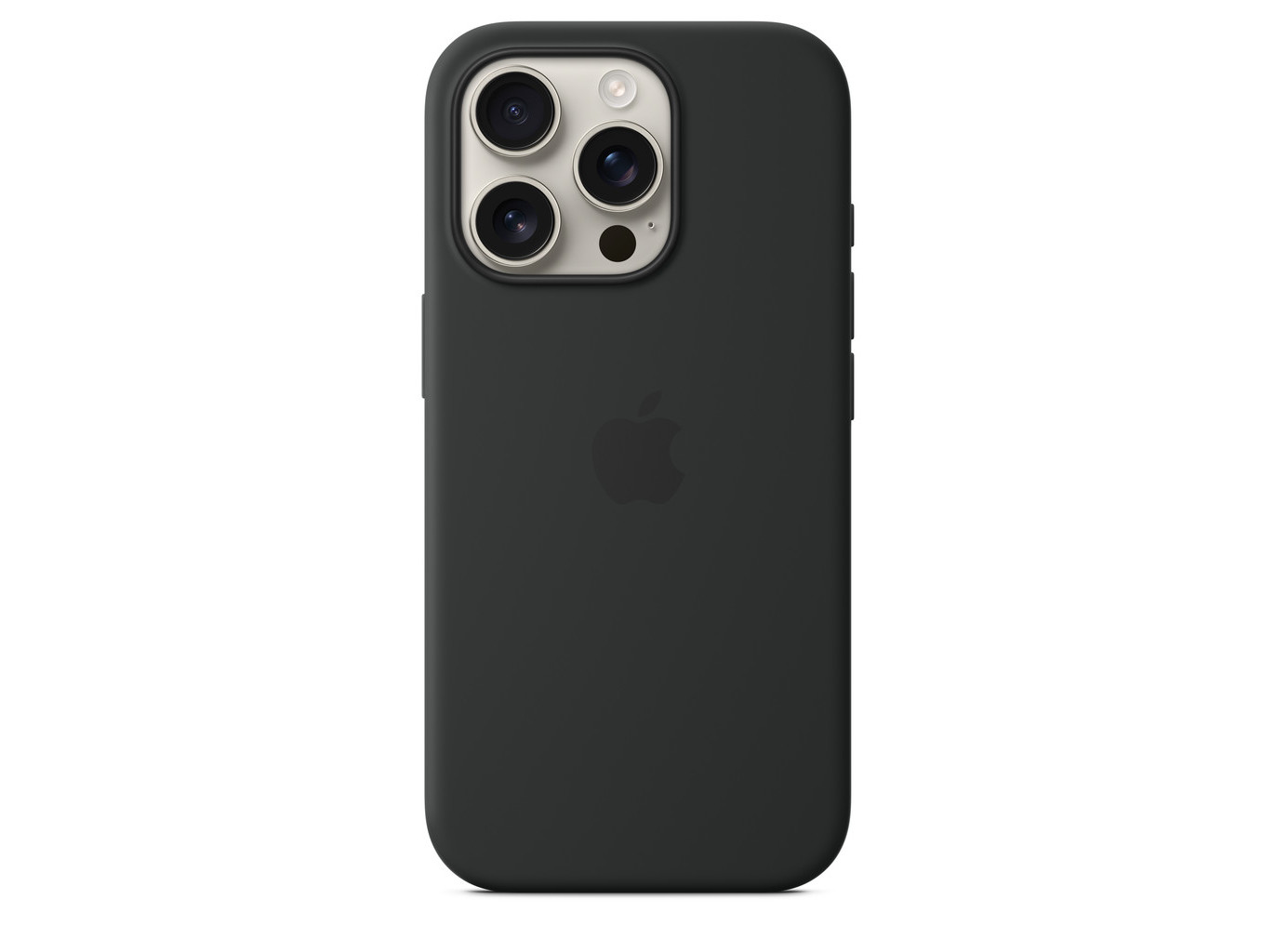 CAPA SILICONE PRETO APPLE MYYJ3ZM/A IPHONE 16 PRO