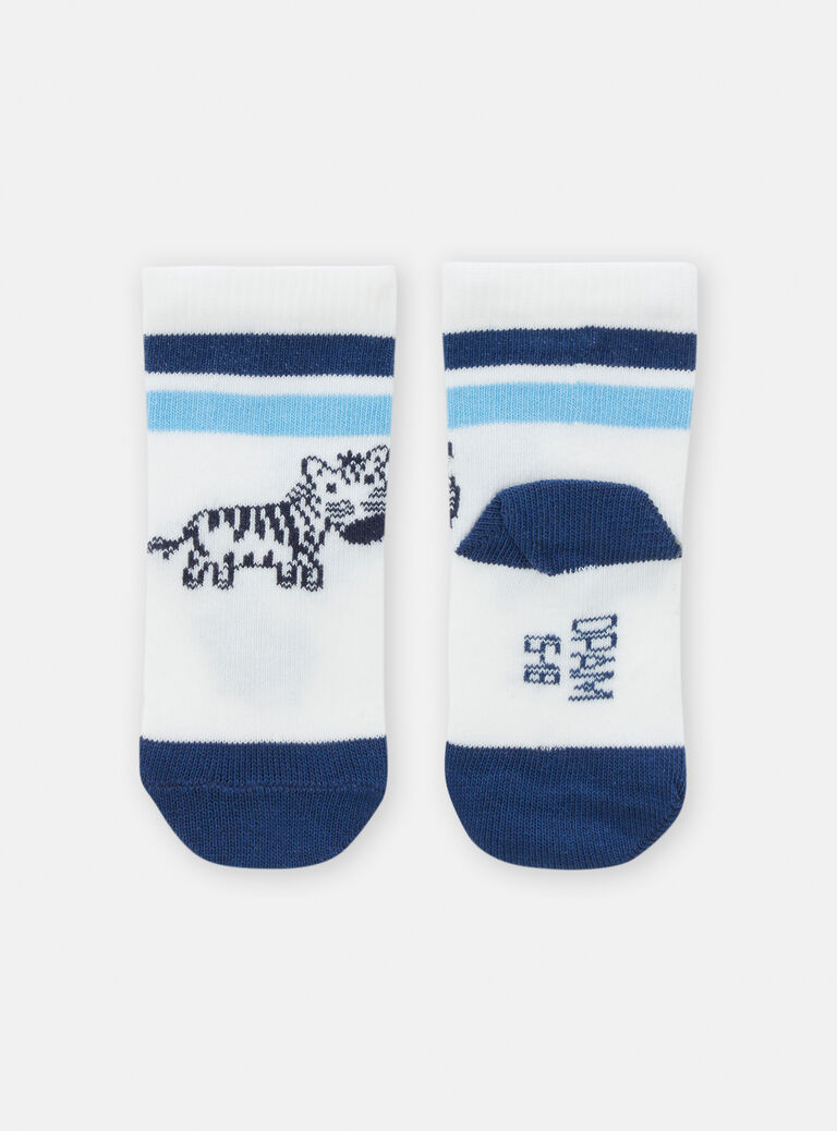 Chaussettes à motif zèbre pour bébé garçon
