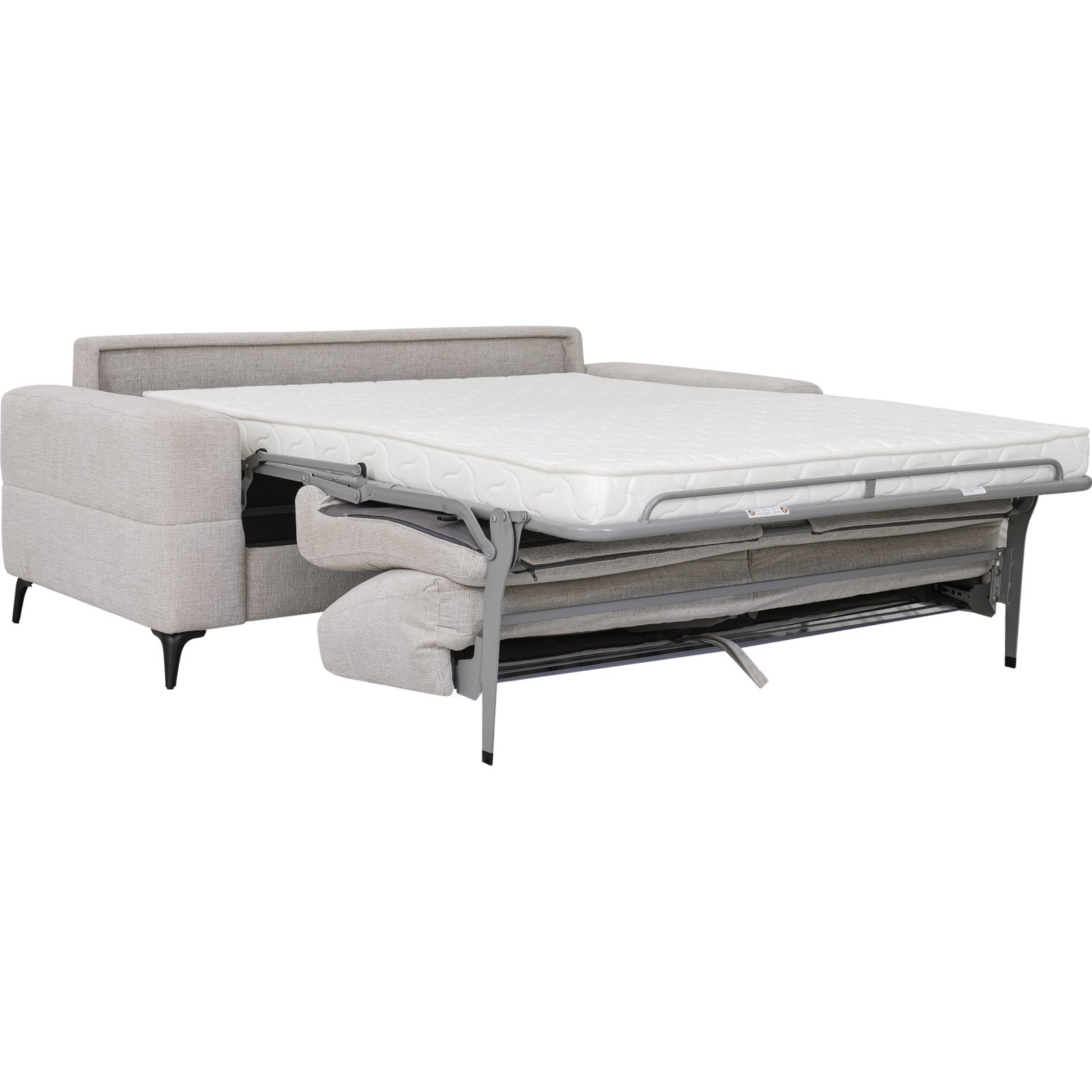 Bettsofa Sonno, Stoff beige, Dauerschläfer